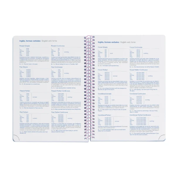 Agenda escolar 2026 2027 semana vista de 12 meses, Tamaño A5+ (15×21,3 cm)
