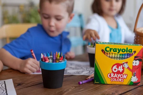 Crayola caja Ceras pack 64 colores Crayola