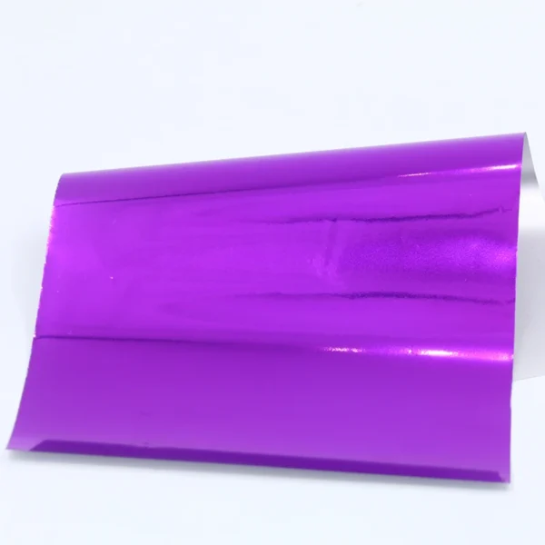 Papel de Transferencia Térmica Holográfico para Manualidades, Lámina de foil para Estampado en Caliente. 50 Piezas de