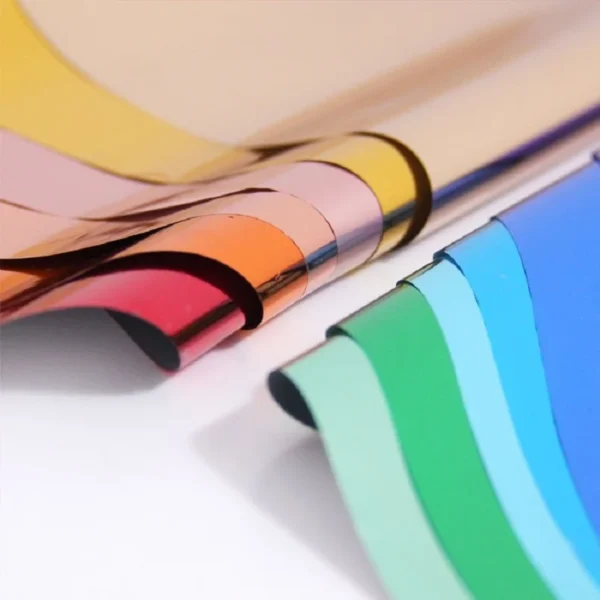 Papel de Transferencia Térmica Holográfico para Manualidades, Lámina de foil para Estampado en Caliente. 50 Piezas de