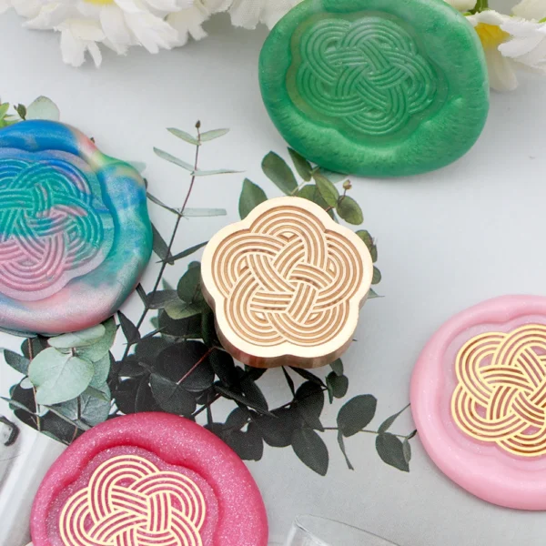 Sellos de cera con forma de corazón Y diferentes diseños