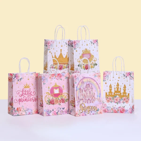 Bolsas de papel para de princesa