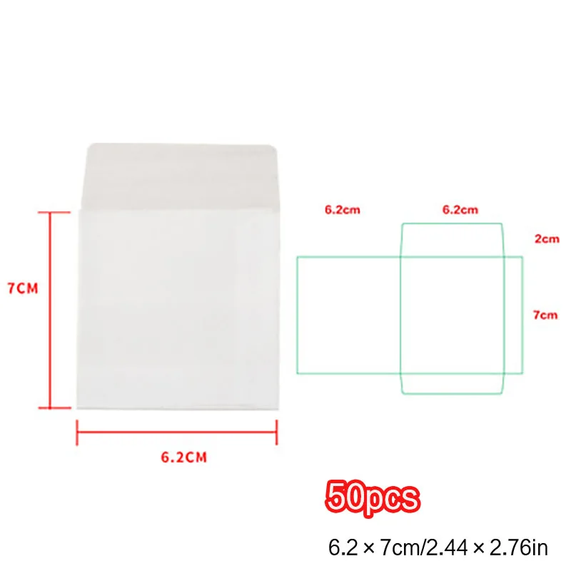 Sobres translúcidos para tarjetas, para regalos, papelería creativa, joyas artesanales e invitaciones - Imagen 17
