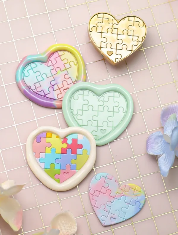 Sello de cera en forma de corazón, de diferentes motivos para elegir y sellar tus cartas con el diseño que mas te guste