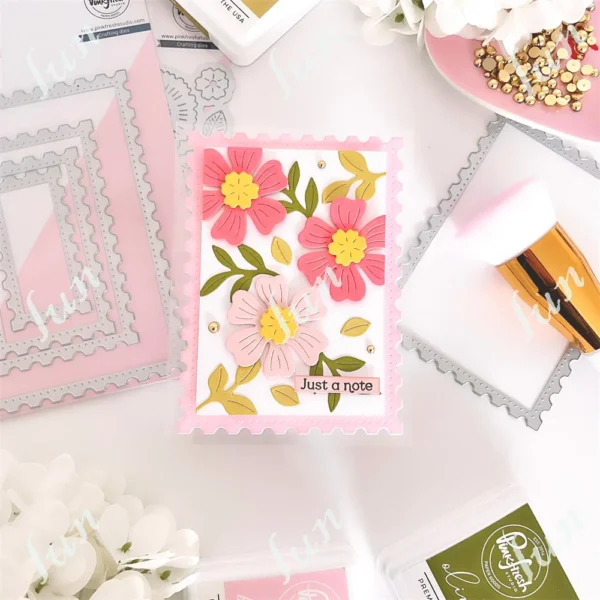 Troqueles Y bordes de corte de Metal, cuadrados, rectangulares, ovalados en varios tamaños, plantillas para decoración en relieve para álbum de recortes y manualidades DIY