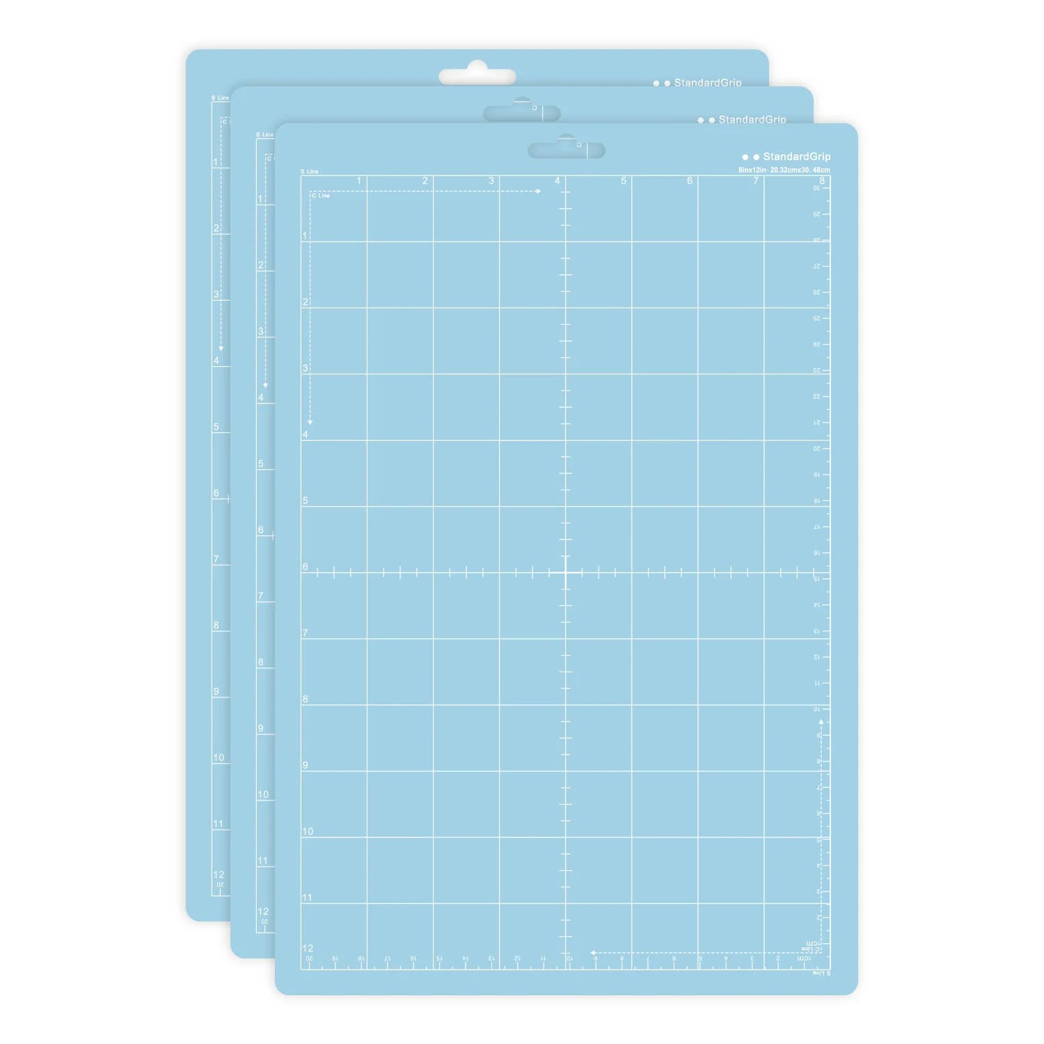 Tapete de corte de PVC de 8x12 pulgadas para silhouette - Imagen 12