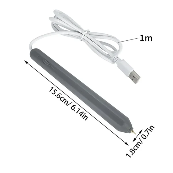 Lápiz de estampado en caliente USB, herramienta aplicadora de foil para manualidades, scrapbooking, trabajo en cuero y creación de tarjetas DIY