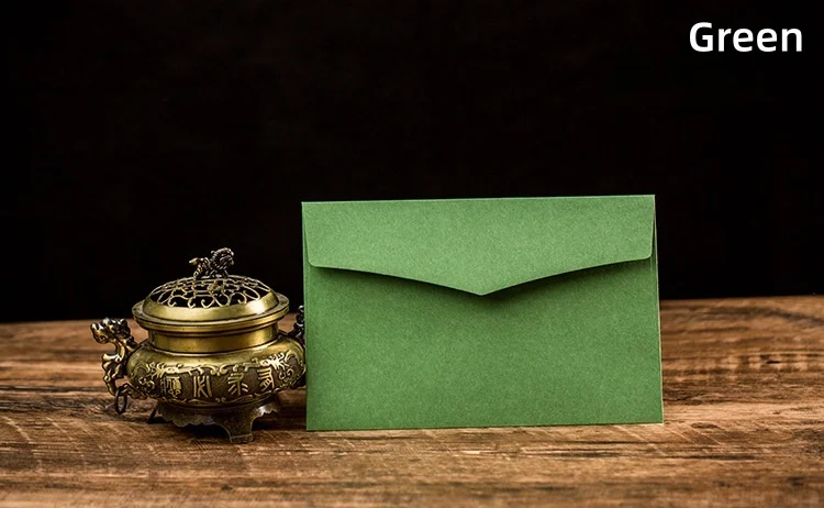 Sobres engrosados, tarjetas de invitación con diseño occidental, sobres grandes con forro de Color - Imagen 8
