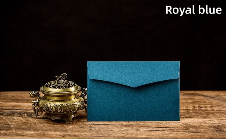 Sobres engrosados, tarjetas de invitación con diseño occidental, sobres grandes con forro de Color - Imagen 9