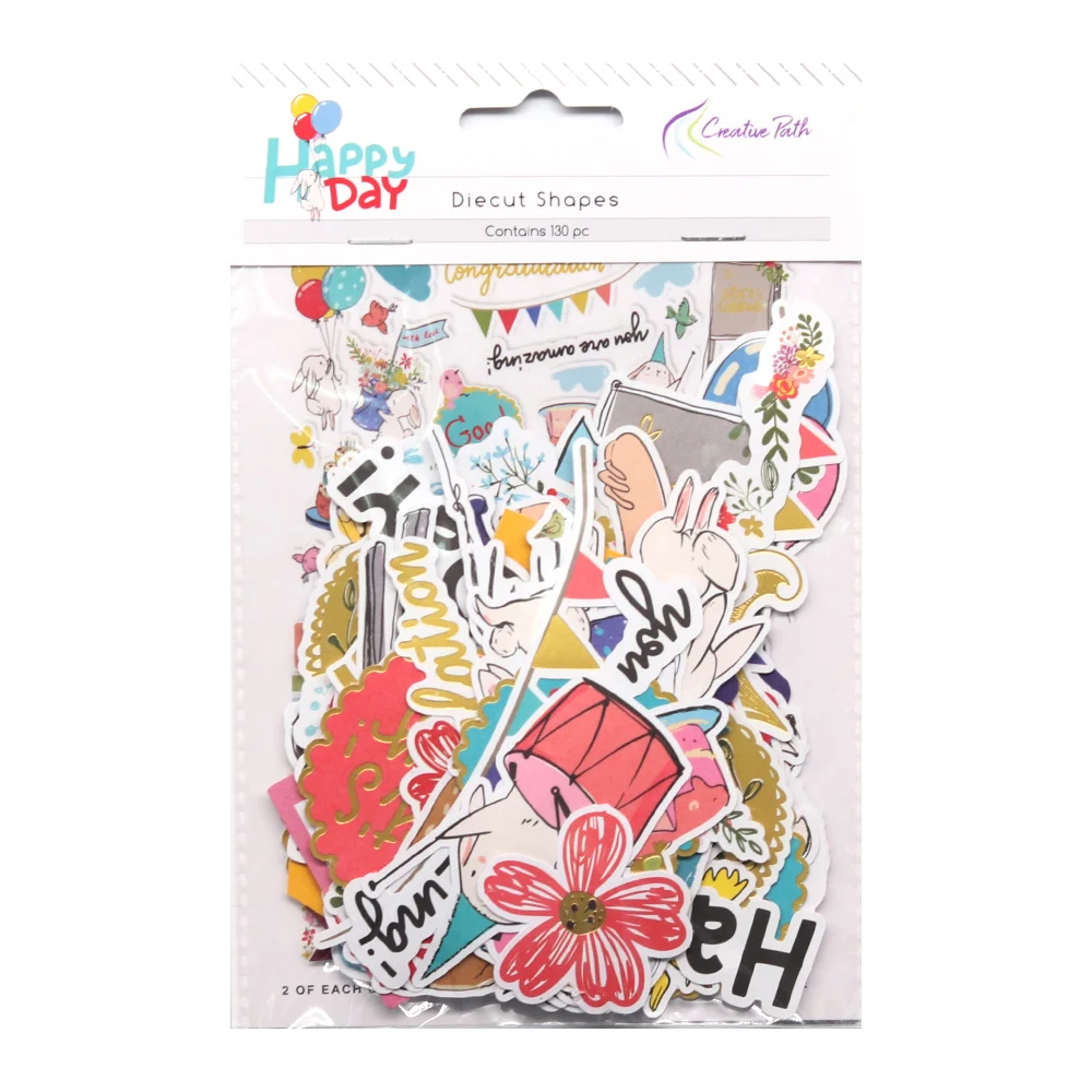 Formas troqueladas de papel para Scrapbooking. para creación de tarjetas, decoración de álbumes y papelería creativa - Imagen 6