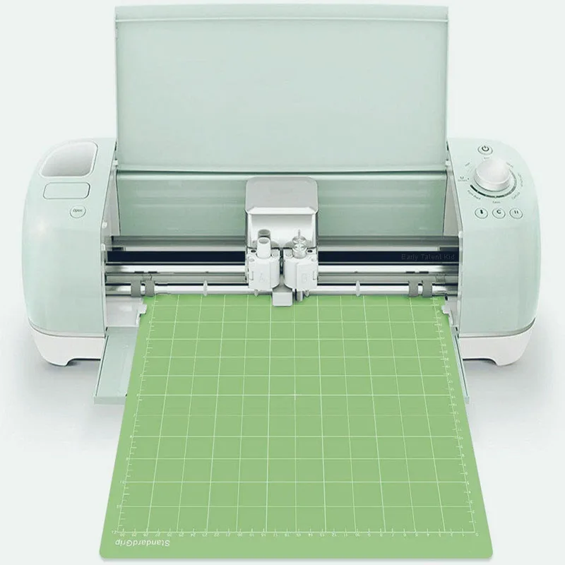 Tapete de corte de placa Base para máquina de grabado, 3 uds., 12x12 pulgadas, para Cricut /Cameo 4, alfombrillas de corte adhesivas de PVC ecológico con rejilla antideslizante - Imagen 4