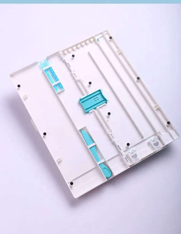 Cortador de papel multifuncional 7 en 1, cortador de plástico ABS, tabla de puntuación
