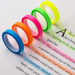 Cinta con adhesivo para Marcar textos