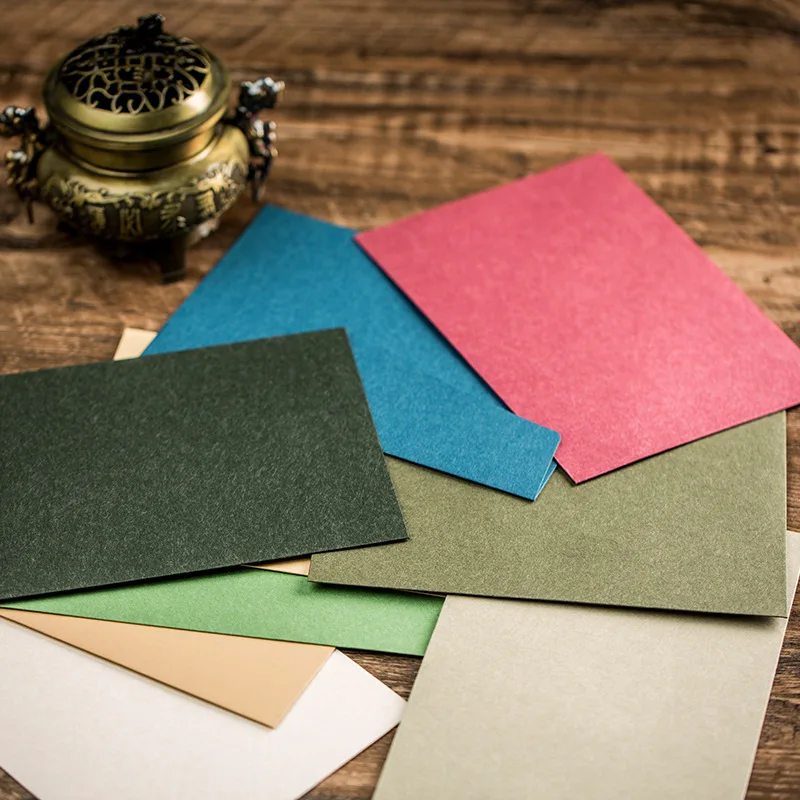 Sobres engrosados, tarjetas de invitación con diseño occidental, sobres grandes con forro de Color - Imagen 2
