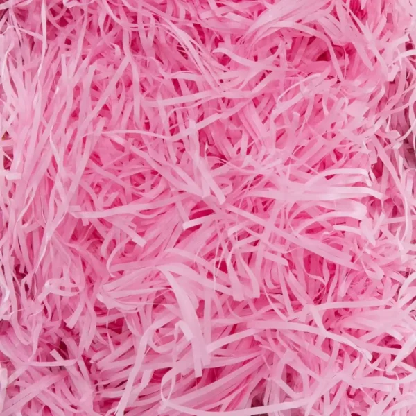 Hebras de papel arrugadas multicolores, confeti arrugado triturado, relleno de caja,