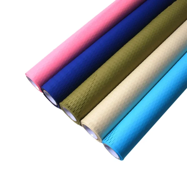 Rollo de envoltura acolchada de panal para envios que deben ir fijos