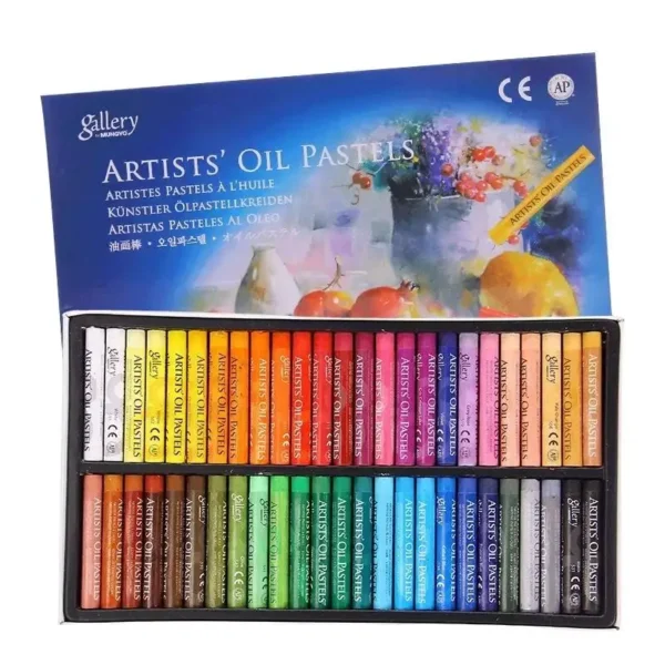 Juego de palos blandos de Pastel al óleo para niños, 25/50 colores, pintura profesional, dibujo, Graffiti, crayones artísticos