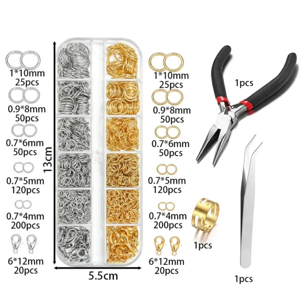 Kits de accesorios de joyería DIY para fabricación de joyas