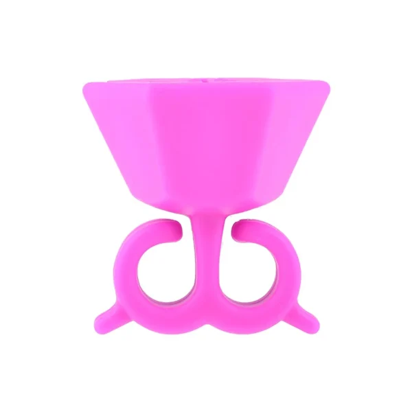 Recolector de basura de vinilo con forma de diamante