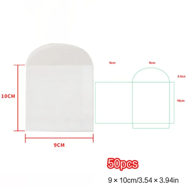 Sobres translúcidos para tarjetas, para regalos, papelería creativa, joyas artesanales e invitaciones