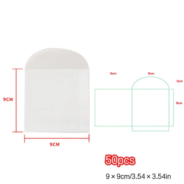 Sobres translúcidos para tarjetas, para regalos, papelería creativa, joyas artesanales e invitaciones