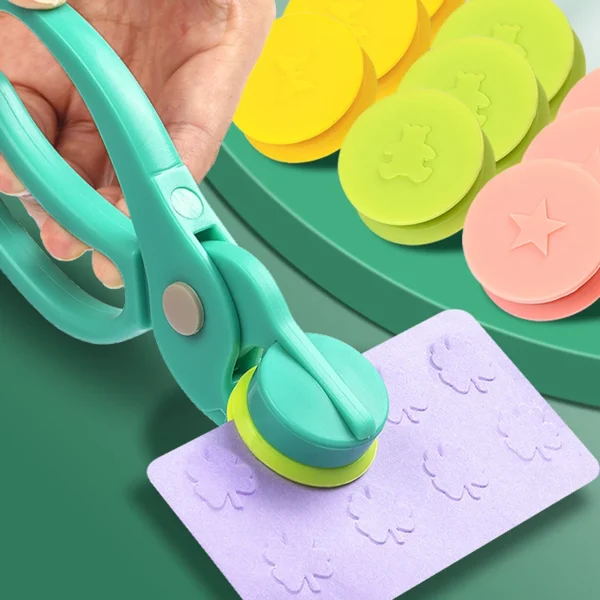 Máquina de estampación de patrones Manual, máquina de grabado en relieve para papel artesanal, para papelería, máquina de impresión de papel con varios motivos