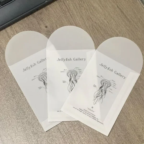 Sobres de papel de ácido sulfúrico translúcido, para tarjetas postales, tarjetas de regalos DIY y sobres para invitaciones