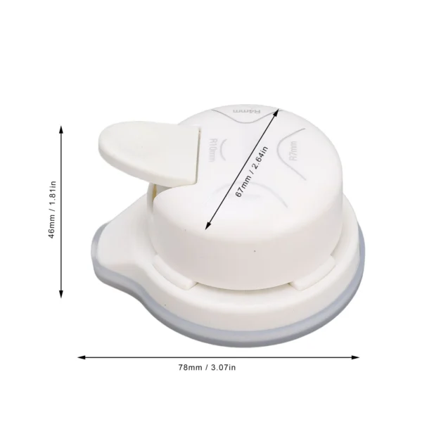 Cortador de Esquinas 4 en 1, Perforadora de Papel, Herramienta para Proyectos de Papel DIY, Recortador de Esquinas para Tarjetas, Fotos y Scrapbooking
