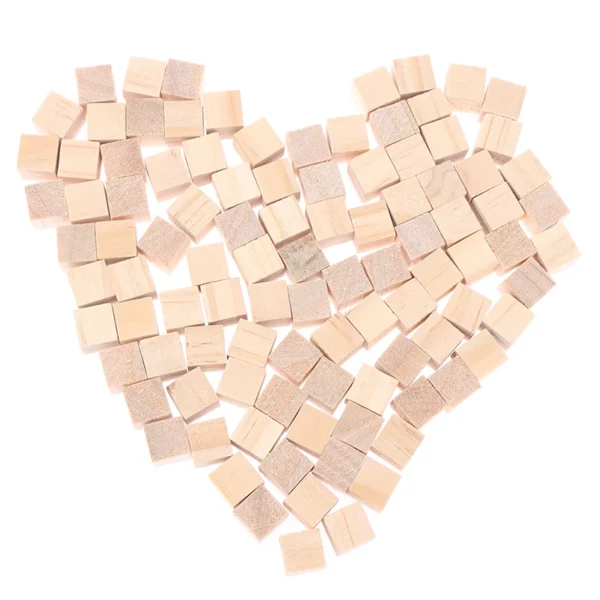 100 Piezas de Bloques Cuadrados de Madera sin Acabado, Mini Cubos de Madera Sólida de 1 cm para Manualidades, Juguetes para Niños, Material para Hacer Rompecabezas