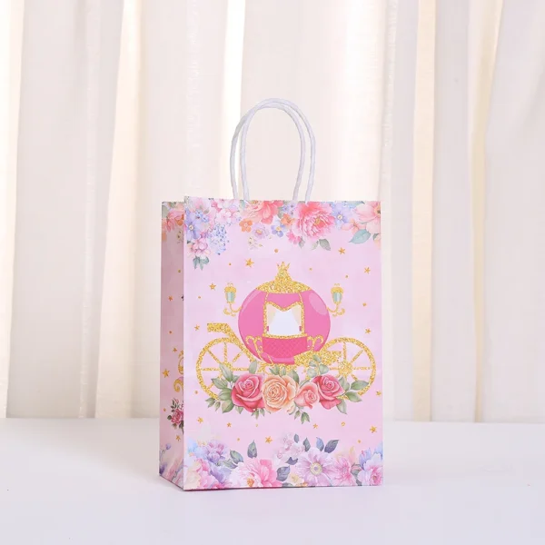 Bolsas de papel para de princesa