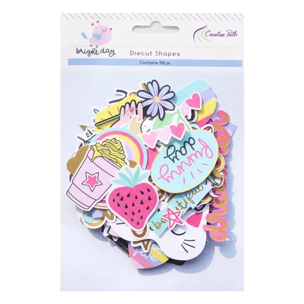Formas troqueladas de papel para Scrapbooking. para creación de tarjetas, decoración de álbumes y papelería creativa