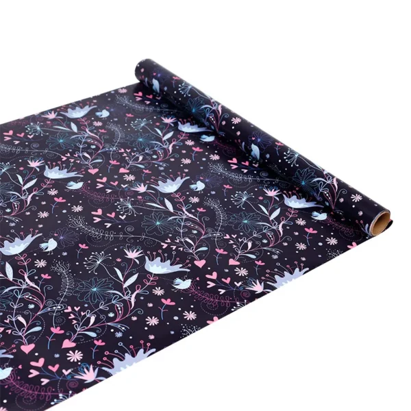Papel de regalo extra largo y elegante de 43,18 cm x 299,72 cm