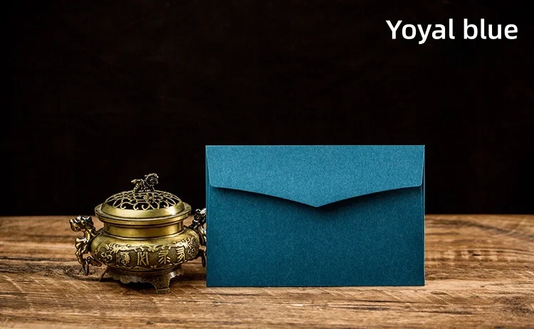 Sobres engrosados, tarjetas de invitación con diseño occidental, sobres grandes con forro de Color - Imagen 6