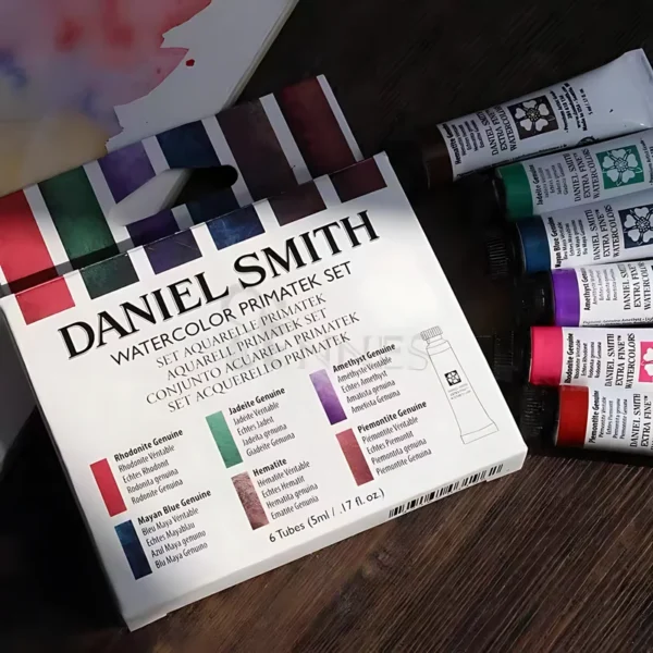 Pigmentos de acuarela colores minerales 6 colores 5ml Daniel Smith artistas profesionales