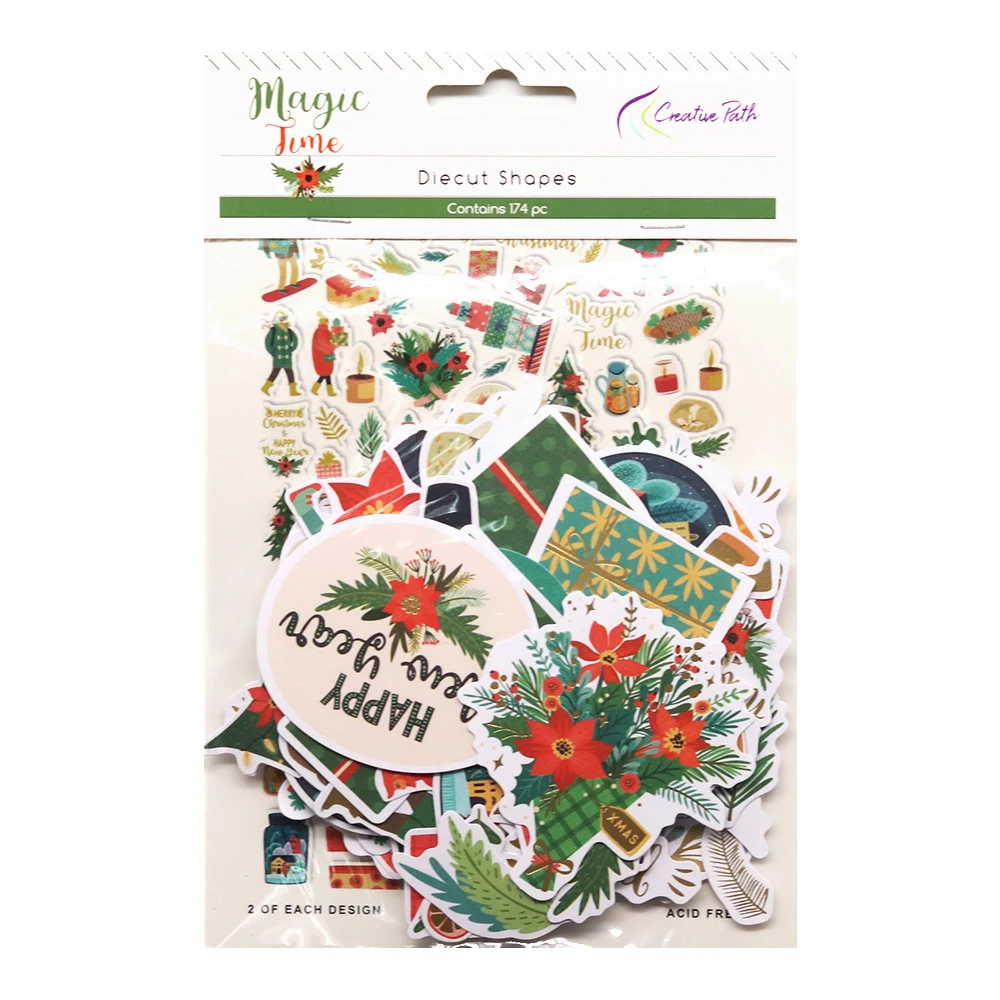 Formas troqueladas de papel para Scrapbooking. para creación de tarjetas, decoración de álbumes y papelería creativa - Imagen 15