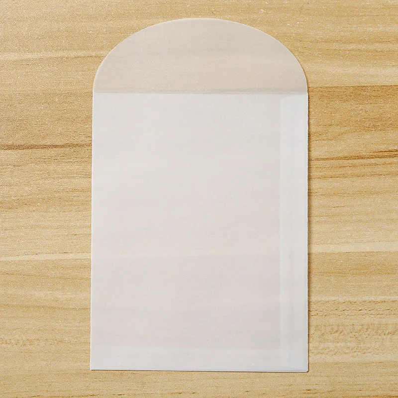 Sobres translúcidos para tarjetas, para regalos, papelería creativa, joyas artesanales e invitaciones - Imagen 7