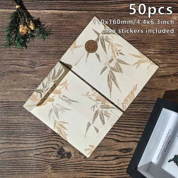 Sobres de 11x16cm, para cartas e invitaciones, postales, con papel de 120g,
