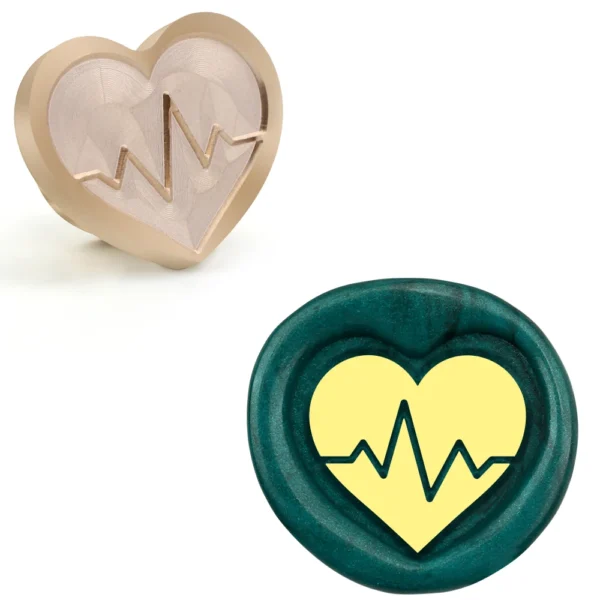 Sellos de cera con forma de corazón Y diferentes diseños