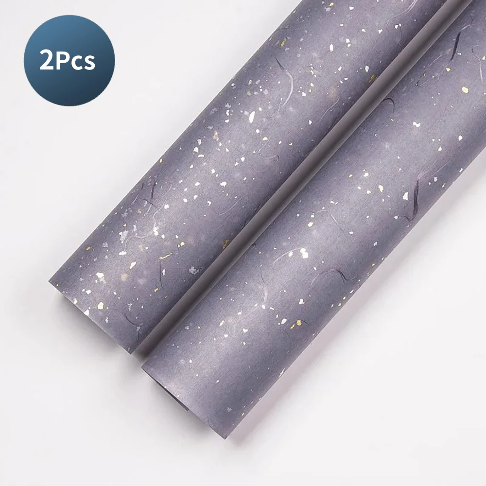 Papel de regalo de 1 metro x 2 hojas en paquete de 6 colores, oro/plata brillante - Imagen 10