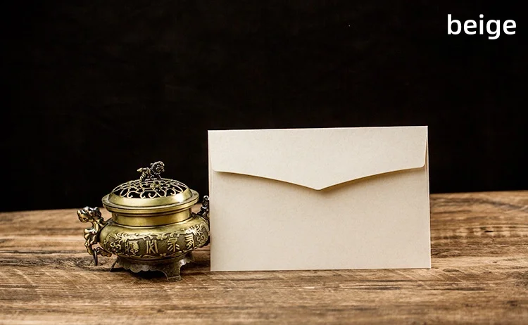 Sobres engrosados, tarjetas de invitación con diseño occidental, sobres grandes con forro de Color - Imagen 12