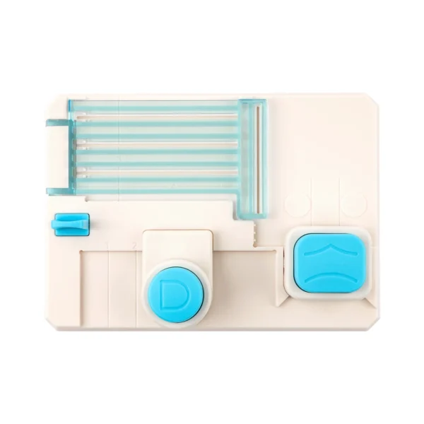 Mini tablero perforador del alfabeto, máquina de estampado de letras DIY para manualidades, para tarjetas de felicitación hechas a mano, tarjetas artesanales, papeleria creativa, álbum de recortes de scrapbooking, decoraciones DIY