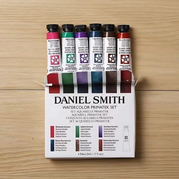 Pigmentos de acuarela colores minerales 6 colores 5ml Daniel Smith artistas profesionales