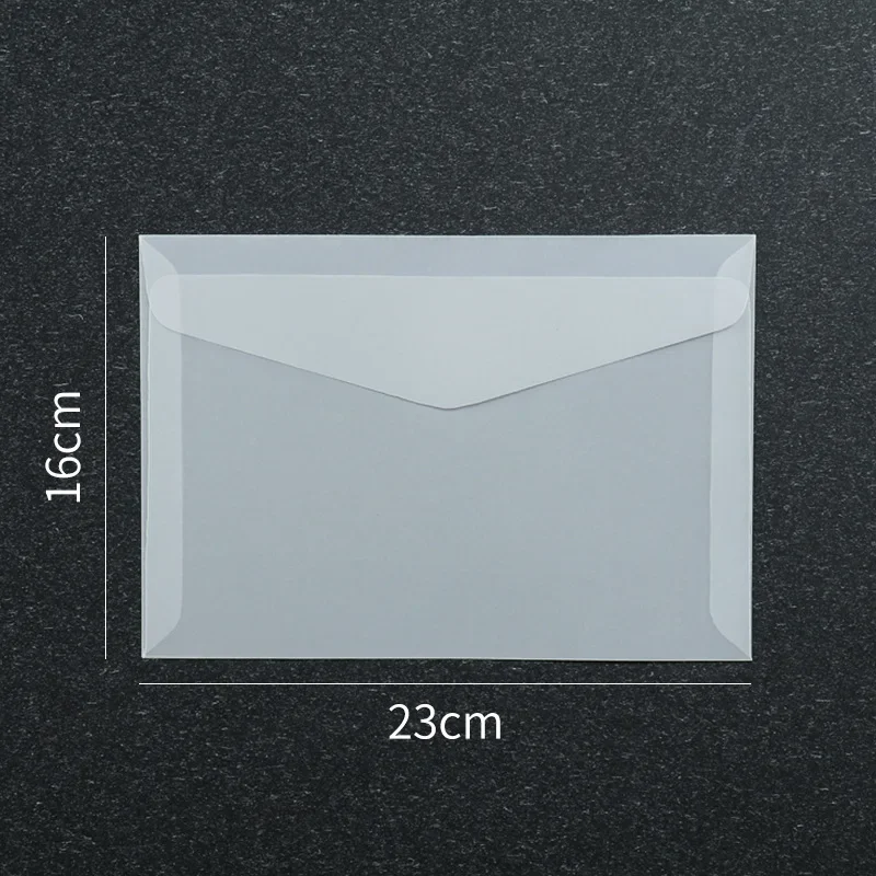 Sobre translúcido para tarjetas de invitaciones, cajas de regalo y postales - Imagen 14