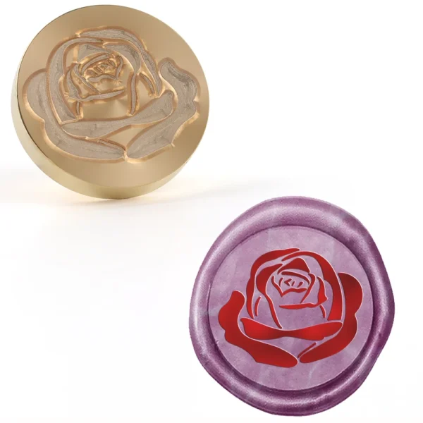 Sellos de cera con forma de corazón Y diferentes diseños