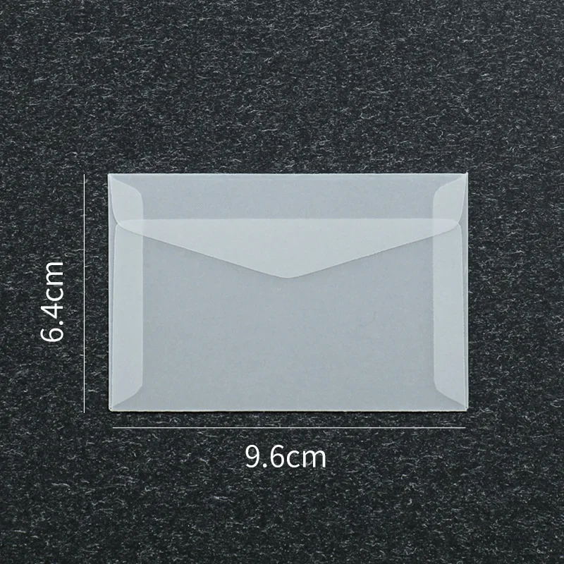 Sobre translúcido para tarjetas de invitaciones, cajas de regalo y postales - Imagen 8