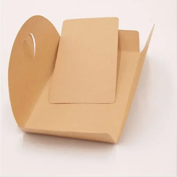 Sobres de papel Kraft con cierres de corazón creativos, 2 estilos para elegir, paquete de 40 unidades