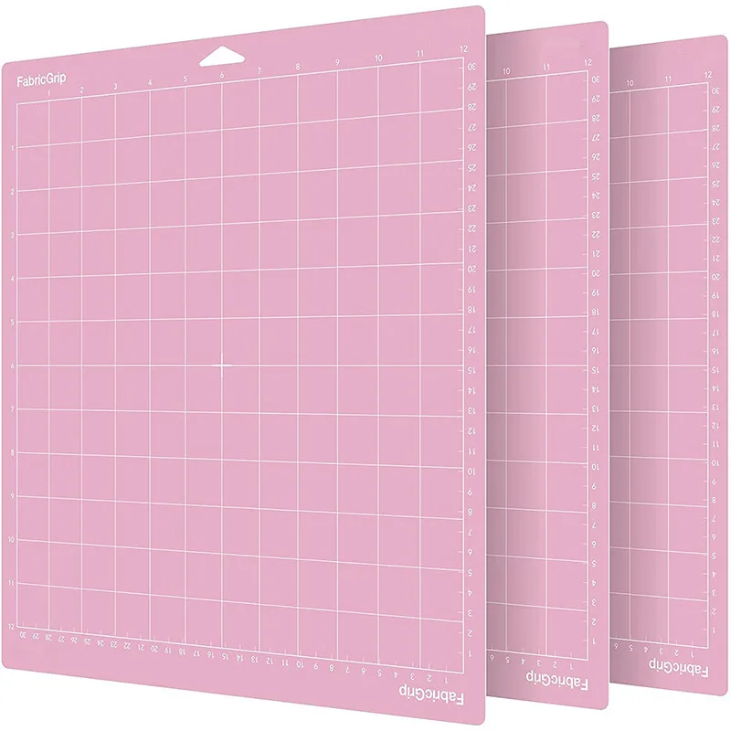 Tapete de corte de placa Base para máquina de grabado, 3 uds., 12x12 pulgadas, para Cricut /Cameo 4, alfombrillas de corte adhesivas de PVC ecológico con rejilla antideslizante - Imagen 8
