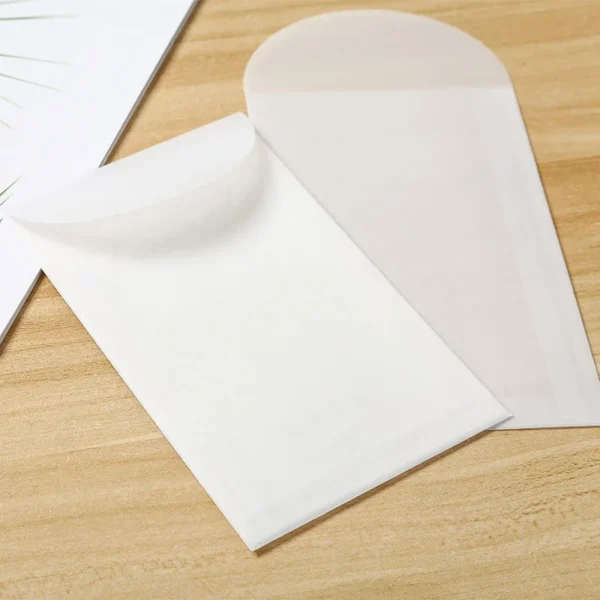 Sobres translúcidos para tarjetas, para regalos, papelería creativa, joyas artesanales e invitaciones