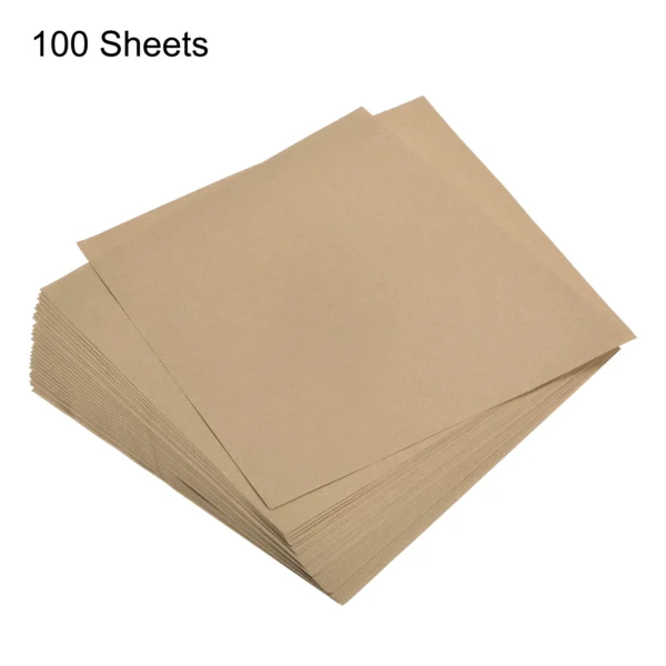 100 hojas de papel de Origami cortadas en cuadrados de 15x15cm