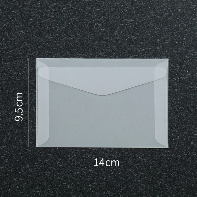 Sobre translúcido para tarjetas de invitaciones, cajas de regalo y postales - Imagen 10